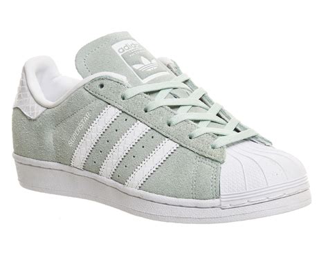 adidas superstars damen mint grün|Adidas green superstar.